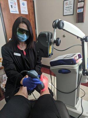 MLS Laser Treatment: accelerate your healing