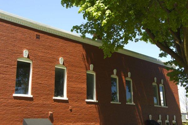 Office space in Petoskey above Pennsylvania Park.