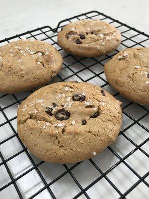 Chocolate Chip Tahini Cookies