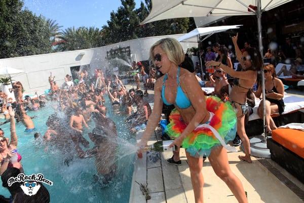 Enjoy the hot Vegas summer by the pool partying!