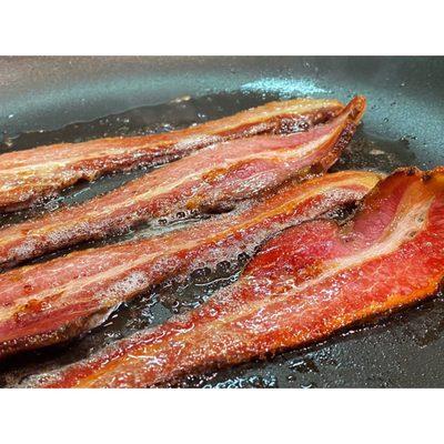 Honey Lavender bacon. So good.