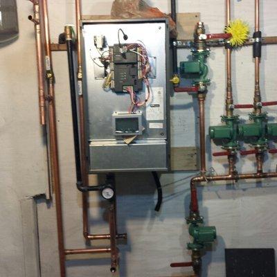 Phantom boiler install w/pumps on loops