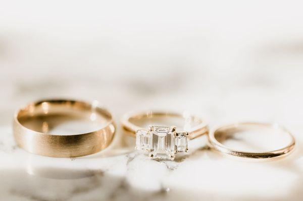 Wedding rings for New Orleans Wedding