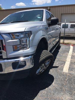 Working on the 2015 Ford F-150. Post pictures to follow