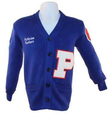 Custom Letterman's Sweaters