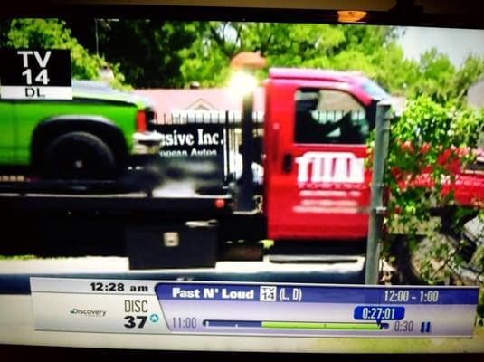 Titan Towing as seen on the Discovery show Fast and Loud!