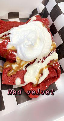 Red Velvet Crepe