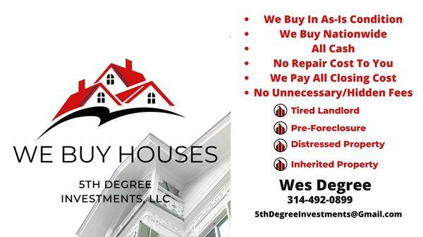 We'll Buy Your House