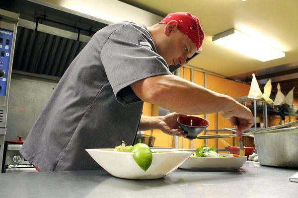 Chefin' and preppin'