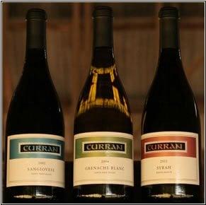 3 Wines Offered from Curran