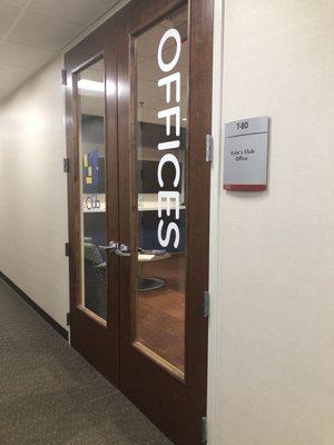 Office entrance