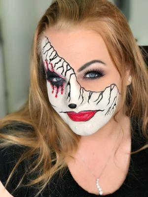 Halloween makeup, Makeup and hair for bridal, bridesmaids, prom, reception, and all other occasions contact us today at 916-230-7747