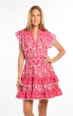 BINDU Poppy Paisley Dress