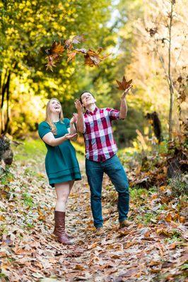 Autumn Engagement Photos at Henry Cowel State Park