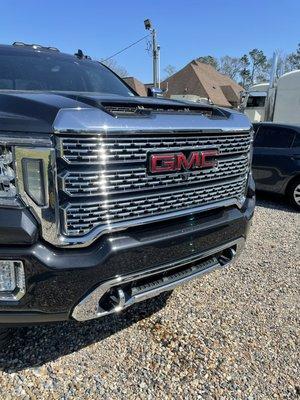 GMC LED Emblem install