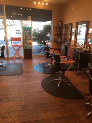 Beautiful salon.