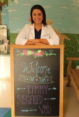 Welcome Dr. Kimmy Siegfried