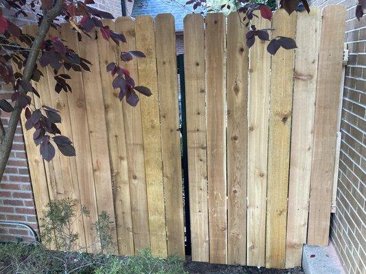 Fence/gate build