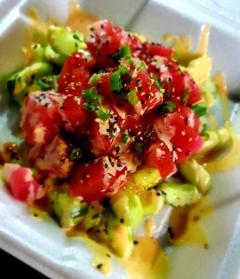 Ahi Tuna Poke Bowl!