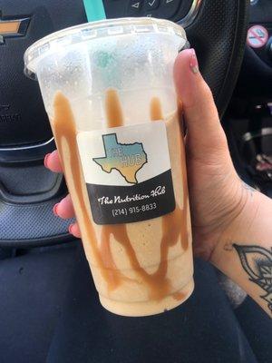 Caramel macchiato shake