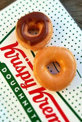 Chocolate Iced Glaze & Glazed Donuts