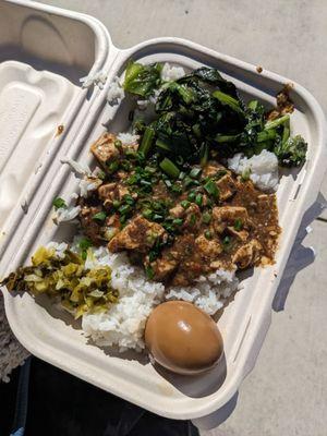 Mapo tofu bento