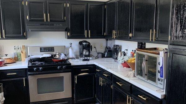 My kitchen after Las Vegas Home Restoration Service changed it