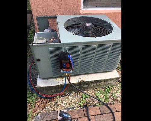 AC unit maintenance