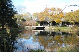 Amagansett House project with built pond