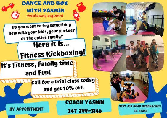 Ready to get fit with your family?  Personal and One-on-One Sessions also available now!