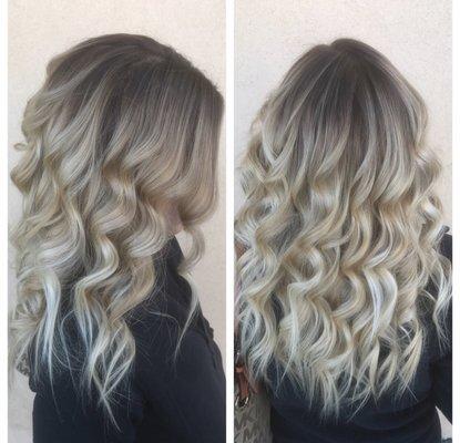 Balayage with shadow root