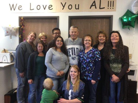 Wanda, Al and the staff at Flying Diamond Pharmacy.