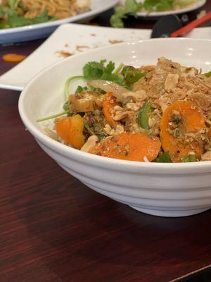 Lemongrass tofu bowl to round out their plentiful vegan options.