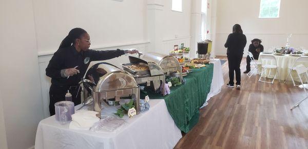 Catering presentation