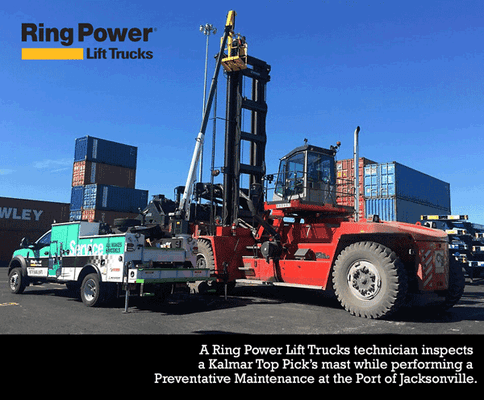 Ring Power Lift Trucks' Preventative Maintenance plans keep your forklifts working.