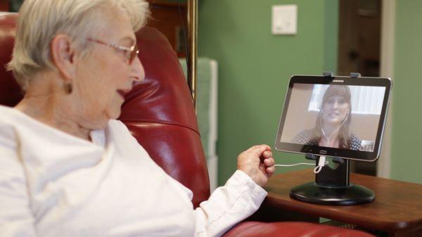 LivHOME Connect offers 24-hour Active Remote Care (ARC) when a caregiver is not present.