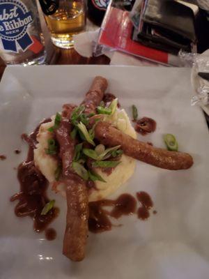 Bangers and mash