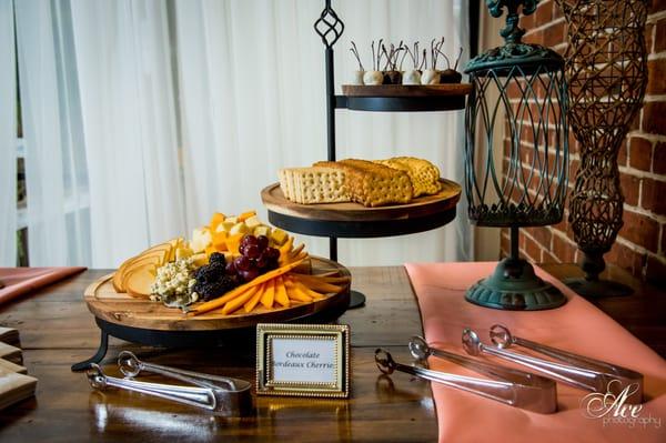 A Fruit & Cheese Display