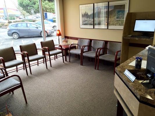 Waiting Area - Wendel Family Dental in Salmon Creek