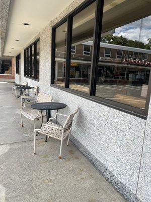 Outdoor seating