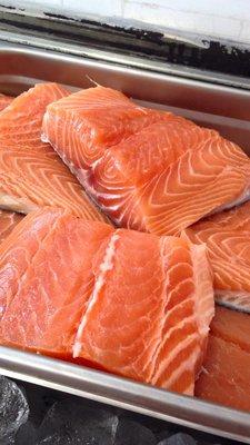 Our Salmon is always a good go to at the store and farmers market!