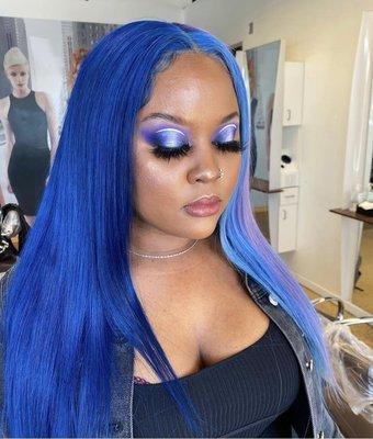 Custom wig, color, & install