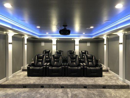 Full theater design and install