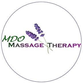 MDO Massage Therapy.  Baton Rouge.  Logo