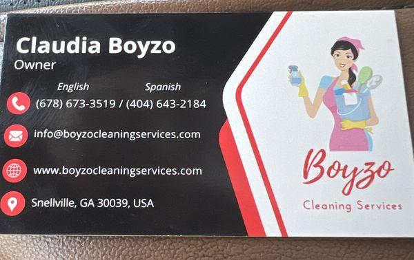 Boyzo cleaning services