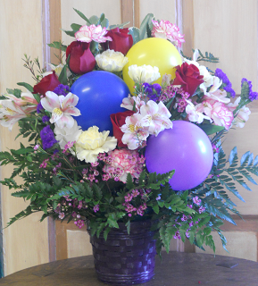 Send a fun birthday bouqet to brighten someone's day!