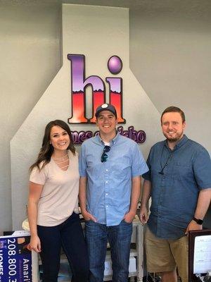 With Joey & Lauren from My102.7