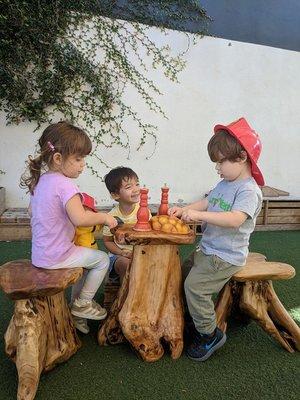 Jewish Early Childhood Education #Shabbat #DramaticPlay #Outdoor #Preschool #TK #PreK #Toddlers