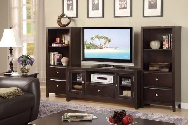 The Taylor 3pc. Entertainment Center With Free Shipping In Houston,Texas