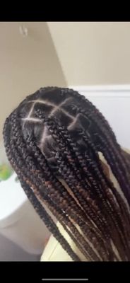 Knotless braids